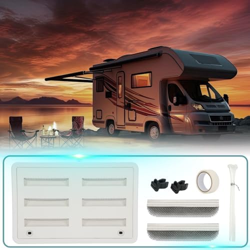 23-1/8"W x 15" H RV Refrigerator Vent Cover, RV Refrigerator Side Vent Cover - Image 5