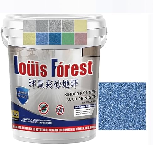 2025 New Forest Epoxy Floor Paint, Epoxy Sand Floor Paint Self Leveling by XIRUJNFD