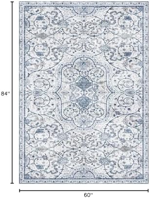 5x7 Premium PVC Floor Mat, Waterproof Vinyl Rug & Plastic Floor Protector - Image 2