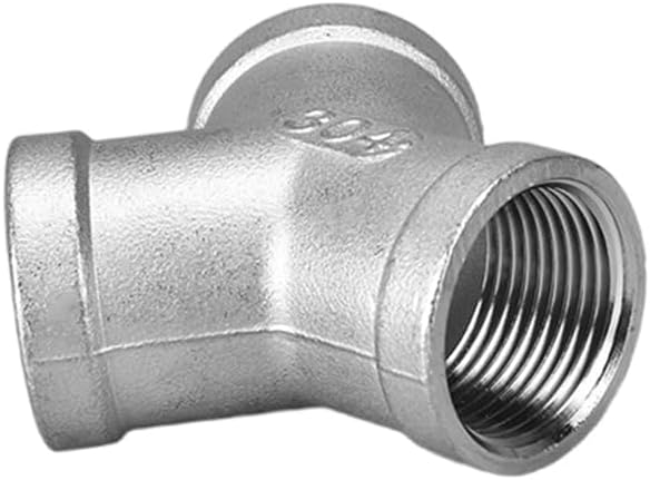 Stainless Steel 304 Tee NPT Female Y Shaped 3 Way Cast Pipe Fitting - Image 5