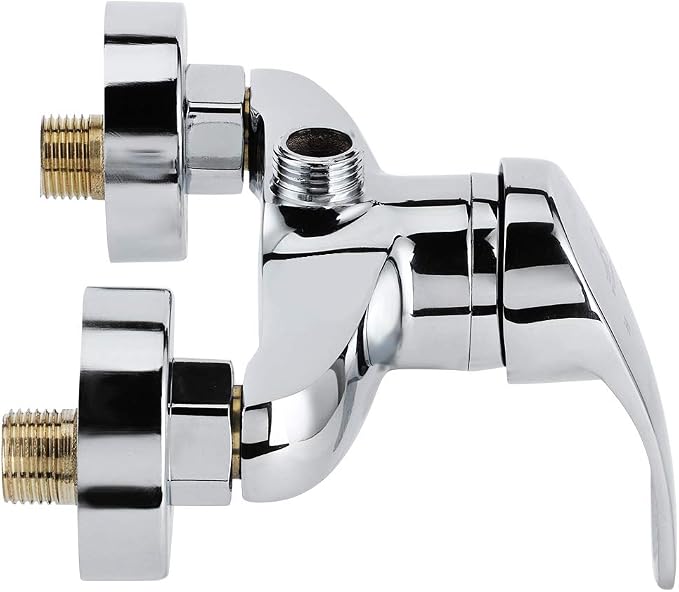2 Thread Shower Valve, Wall Mounted Concealed Shower Mixer Valve, Hot Cold - Image 4