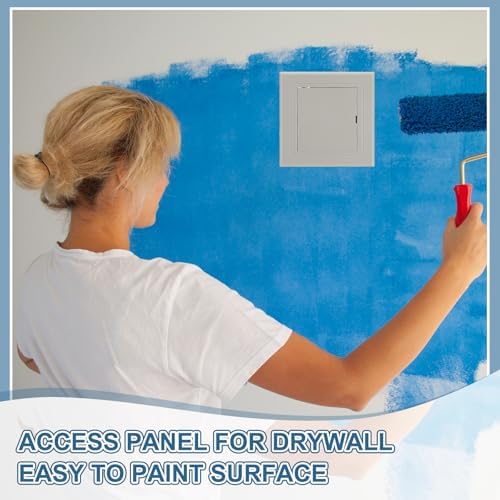 PATIKIL Access Panel for Drywall 14x10 Inch, 1 Set ABS Plastic Wall Hole Cover - Image 5