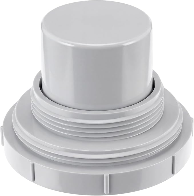Novabright 3 x 4 Inches Sewer Cleanout Relief Valve White PVC Relief Valve by Unknown
