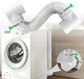 Dryer Vent Hose For Tight Space | Flexible Dryer Vent Connector Kit by Unknown