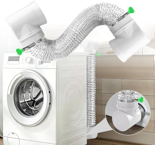 Dryer Vent Hose For Tight Space | Flexible Dryer Vent Connector Kit by Unknown