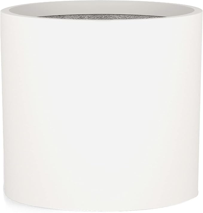 Fox & Fern Large Planter for Indoor or Outdoor, Matte White, 10 Inch | UV & - Image 4