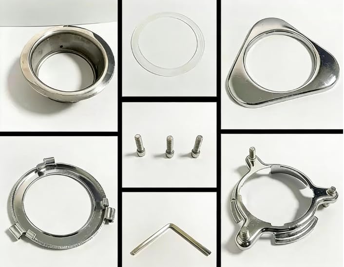 QLM-00 Flange kit Garbage Disposal Sink Flange Stainless Steel - Image 2
