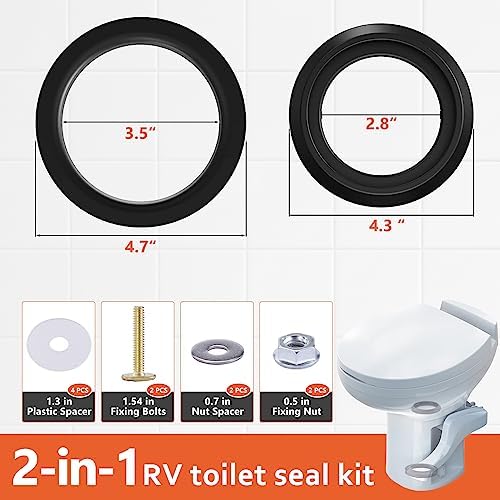 boeemi RV Toilet Seal Kit Replacement - Image 5