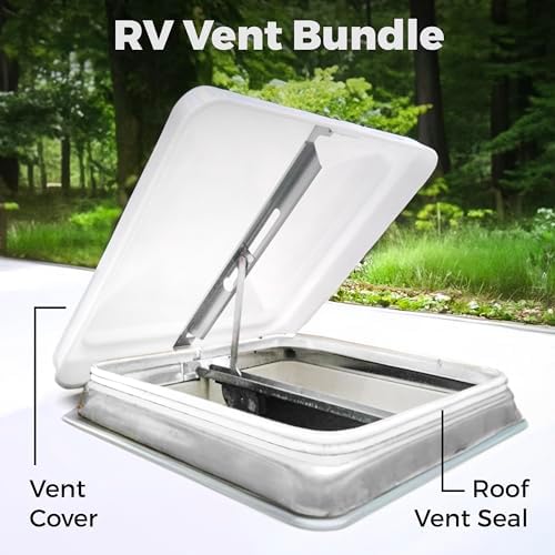 Universal 14" RV Roof Vent Cover - Image 2