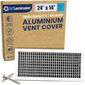 24 x 24 Duct Hole Adjustable Vent Cover by ACLAMINAIRE