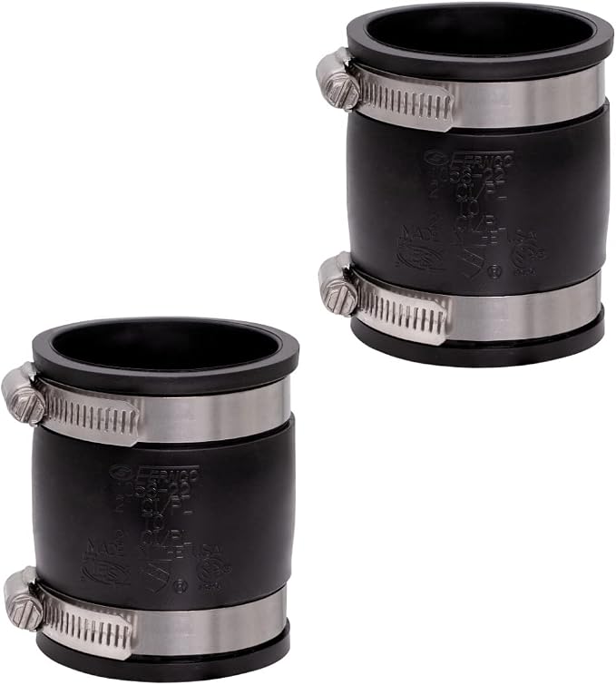 Fernco 1056-22 2-in. Flexible PVC Pipe Coupling by FerncoInc