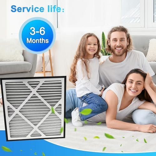 4Pack Upgraded 14''x14''x3'' MERV 13 Air Filter Pleated Whole House - Image 6