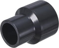 M METERXITY 1-Pack UPVC Reducer Pipe Fitting, 1-1/2"x1" Reducing Coupling by MMETERXITY