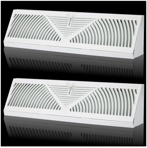 2PK 24 inch Baseboard Register Vent by EXCELFU