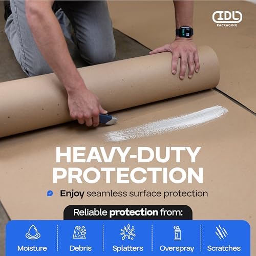 Construction Paper Roll 36" x 1992", 498 Sq.Ft – Extra Thick Floor Covering - Image 6