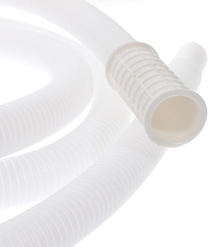 IMIKEYA 2pcs Washer Drain Hose Extension Flexible Drain Pipe Clamp - Image 3