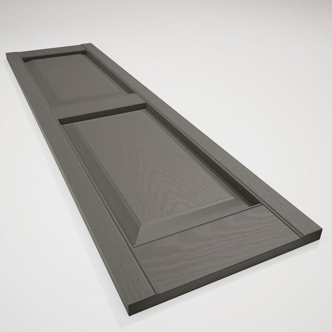 Builders Edge 12 in. W x 51 in. H Builders Edge, Standard Two Equal Panels - Image 6