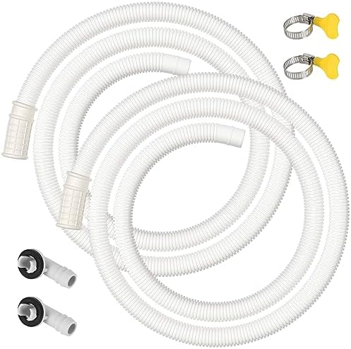 2 Pcs 5 ft Portable Air Conditioner Drain Hose, Mini Split AC Drain Hose by Kerykwan