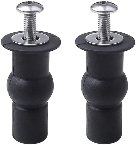 Universal 2PCS Toilet Seat Hinges Screws, Toilet Seat Top Fixing Part, Toilet by WULIKANHUA
