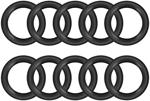 uxcell Nitrile Rubber O-Rings 24mm OD 16mm ID 4mm Width, Metric Sealing Gasket by uxcell