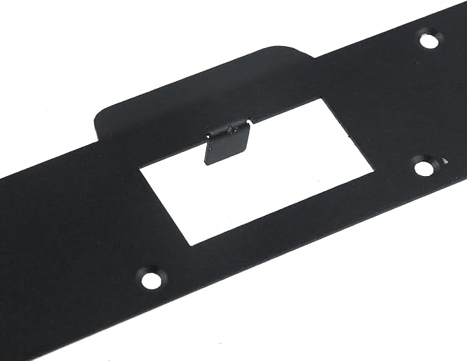 2pcs Door Strike Plate Stainless Steel Double Hole Door Handle Lock Backplate - Image 4