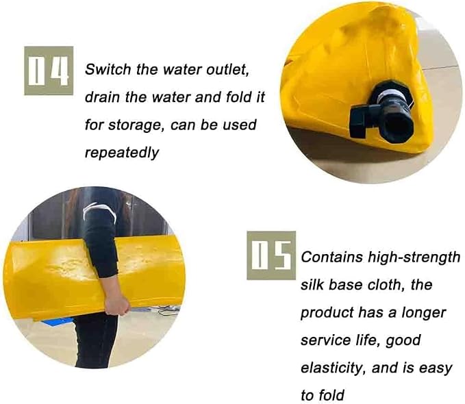 Barrier Flood，Flood Barriers，Foldable Emergency Water 30 Cm Height Outdoor - Image 5