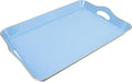 Spsyrine Light Blue Decorative Tray, Elegant Plastic Serving Tray by Spsyrine