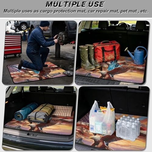 American Statue of Liberty Camping Trunk Mat 29"x39" - Image 3