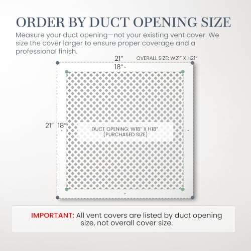 SABA Home Decor Air Vent Cover Grille - Image 2