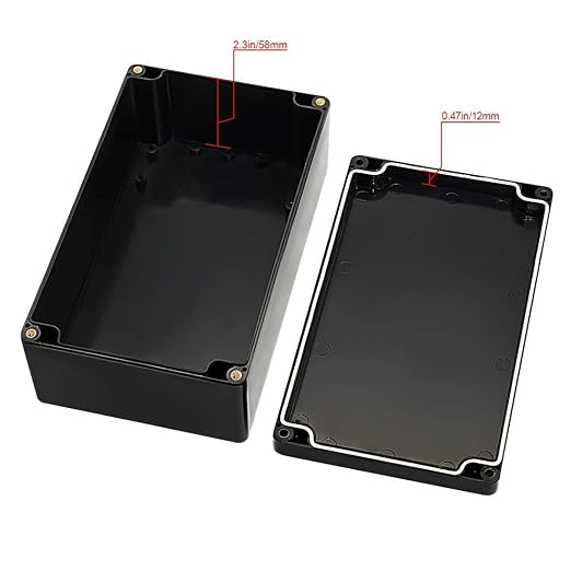 Project Box ABS Plastic IP65 Waterproof Dustproof Electrical Junction Box - Image 3