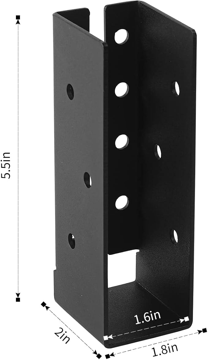 16 Pcs of 2"x6" Concealed Joist Hangers - Image 2