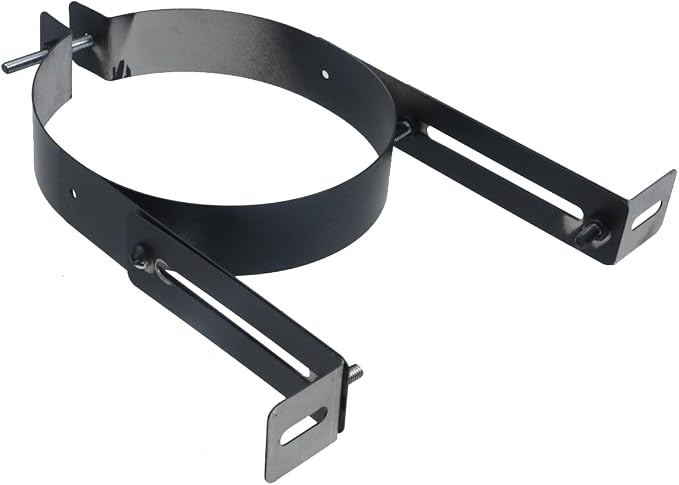Antrader Chimney Pipe Support Bracket, Chimney Bracket, Stainless Steel - Image 4