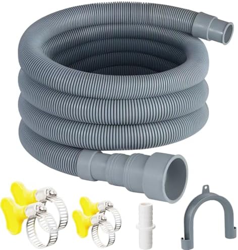 Elyfree Washing Machine Drain Hose, 6 Feet Universal Dishwasher Drain Hose by Elyfree-Qualityisourlife