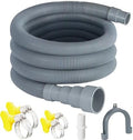 Elyfree Washing Machine Drain Hose, 6 Feet Universal Dishwasher Drain Hose by Elyfree-Qualityisourlife
