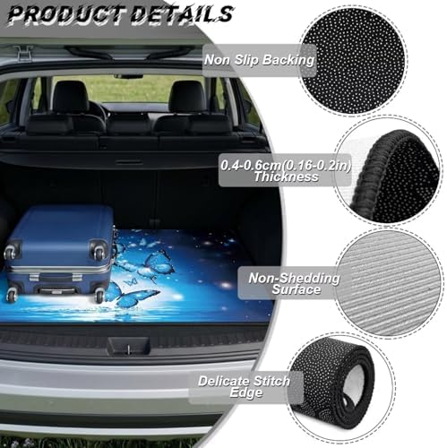 ELEQIN Blue Butterfly, Cargo Mats - Image 6