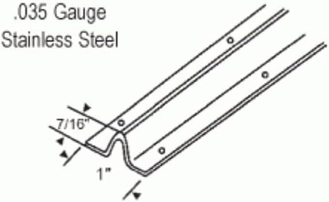 Premium Screw Down Track for Sliding Glass Doors | Stainless Steel | Patio - Image 7