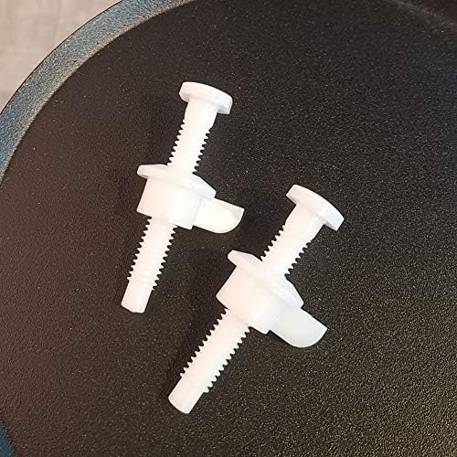 Toilet Seat Parts Including Screw and Nut - Image 2