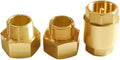 Joywayus Brass Check Valve 1" NPT Thread Female One Way Backflow Preventer by Joywayus