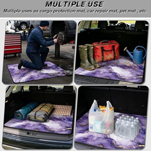 Purple Gold Marble Trunk Mat 29"x39" - Image 3