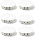 6 Pcs Plastic Hole Plug for Round Holes 2" Snap in Locking Hole Plugs Round by OZXNO
