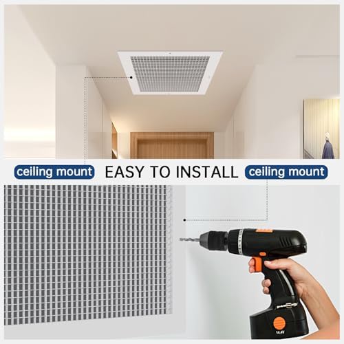20x20 Eggcrate Return Grille HVAC Wall Ceiling Duct Cover - Image 5
