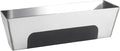 10" Stainless Steel Mud Pan, Anti-slip Base, Sheared Sides to Clean Knives by TVWVT