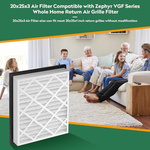 20x25x3 Air Filter Replacement Compatible - Image 6