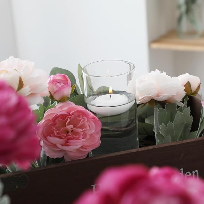 Set of 16 Pcs Glass Cylinder Vases - Image 7