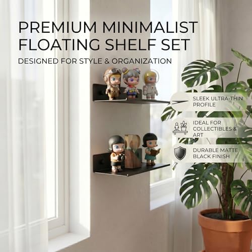 Z metnal Small Metal Shelves, Mini Floating Shelf - Image 4