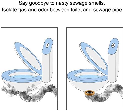 11 Pcs Toilet Wax Ring Kit Include Thick Flange Closet Bolts Bolt Caps and - Image 5
