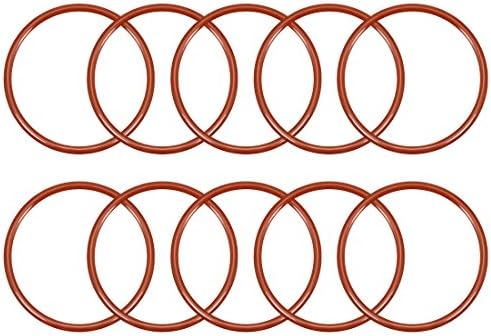 uxcell Silicone O-Ring, 38mm Outside Diameter, 33.2mm Inner Diameter, 2.4mm by uxcell