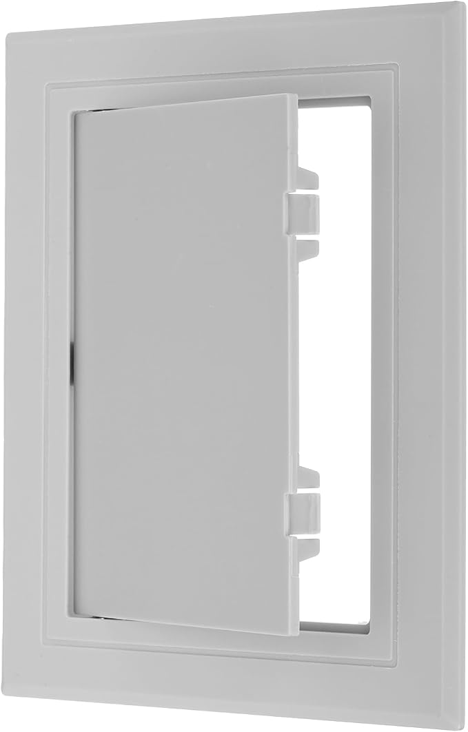 PATIKIL 8x6 inch Removable Hinged Access Panel, ABS Plumbing Access Doors Easy by PATIKIL