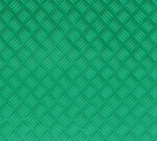 4 Pack 3' x 8' Green Ground Protection Mats w/Double Sided Diamond Plated Tread - Image 7