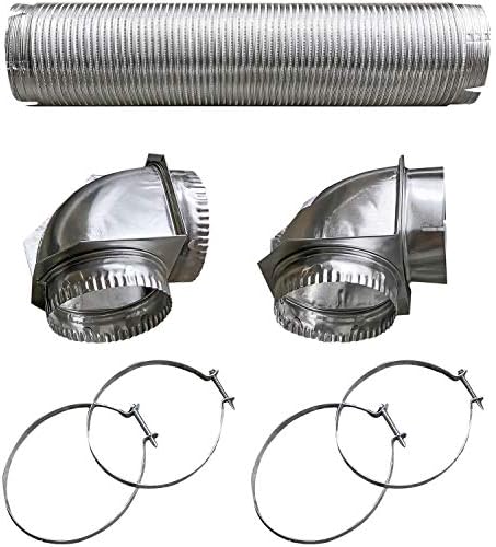 Builder's Best BDB110050 Semi-Rigid Dryer Vent Kit by BuildersBest